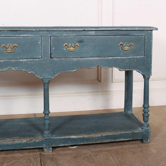 English Potboard Dresser Base For Sale - Image 4 of 15