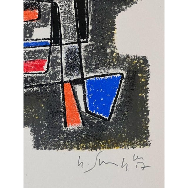 1950s Gustave Singier, The Homeland of Gonzalve, 1957, Lithograph For Sale - Image 5 of 6