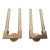 Restoration Hardware Cannele Bronze Sconces – Sculptural Fluted Wall Lights - a Pair For Sale