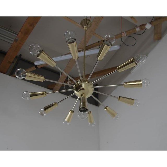 Space Age Sputnik Chandelier, 1960s For Sale - Image 12 of 14