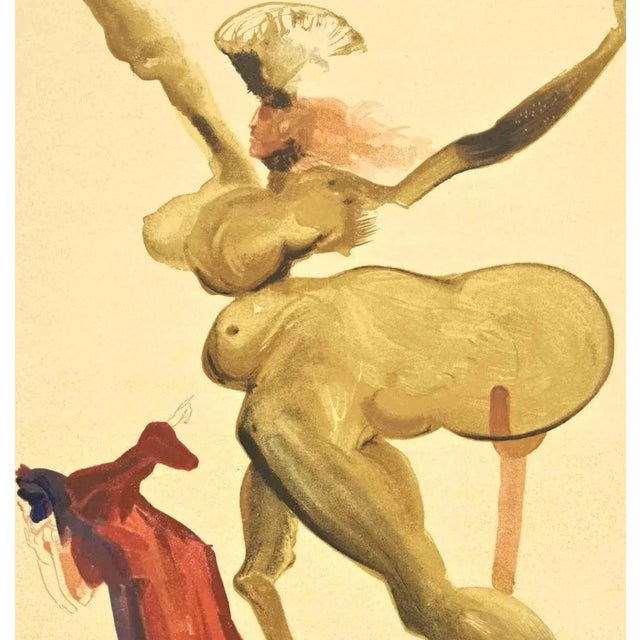 Modern Salvador Dalí, The Betrayers of their Hosts, Woodcut, 1963 For Sale - Image 3 of 4