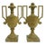 Large Empire Vases with Gilt Handles, Set of 2 For Sale - Image 3 of 7