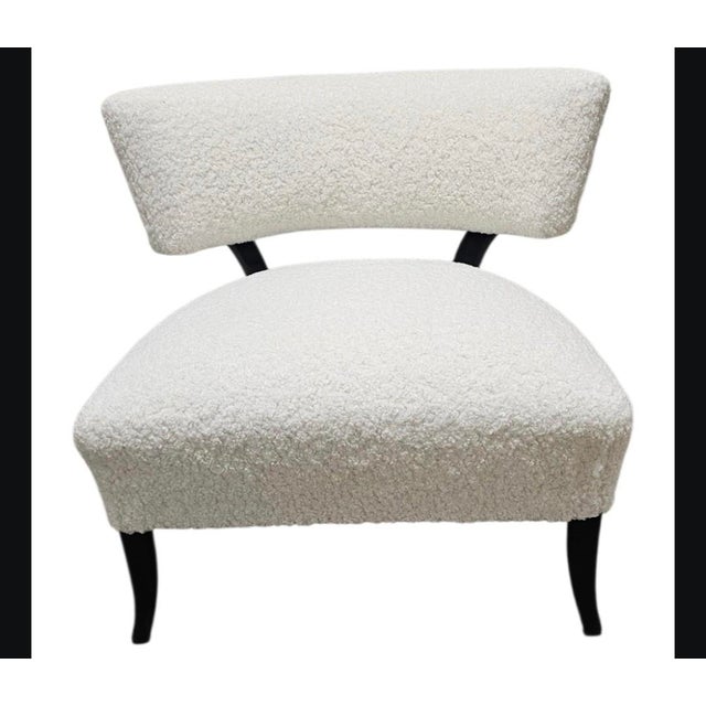 One Slipper Chair in the Style of Billy Haines For Sale - Image 15 of 18
