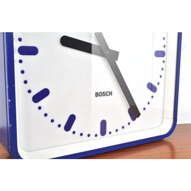 Dutch Station Clock from Bosch, 1970s For Sale - Image 6 of 16