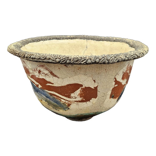 Bowl in Ceramic by Marciano Pérez Buendia, 1980s For Sale