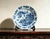 Art Deco Early 20th Century Chinese Ceramic Plate,Blue and White Porcelain Plate Hand Painted Landscape Pattern For Sale - Image 3 of 12