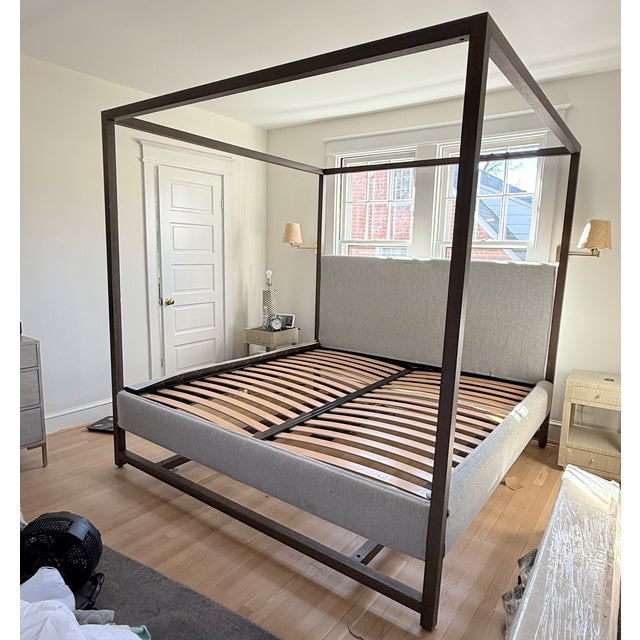 Maxalto Maxalto Alcova King Bed For Sale - Image 4 of 7