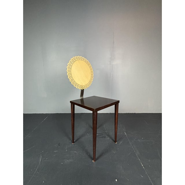 1990s Italian Sculptural Tatlim Side Chair by Marco Mencacci for Sawaya & Moroni, 1990s For Sale - Image 5 of 18