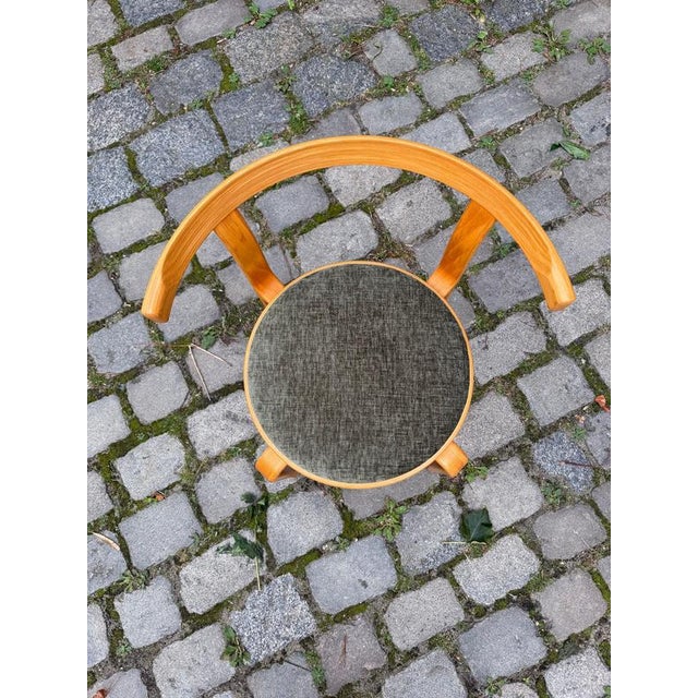 Armchair Series 8000 in Green and Upholstered Beech, by Thygesen & Sørensen for Magnus Olesen For Sale - Image 6 of 11