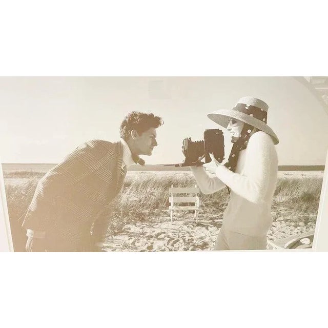 Portrait of a Man and Woman Photography Print Titled "Smile", Limited Edition For Sale - Image 4 of 10