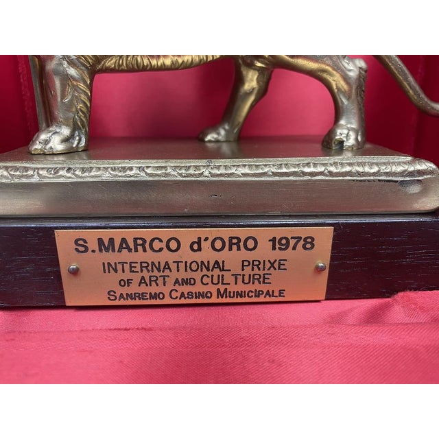 1970s Golden Prize of S. Marco Sanremo, 1978 For Sale - Image 5 of 17