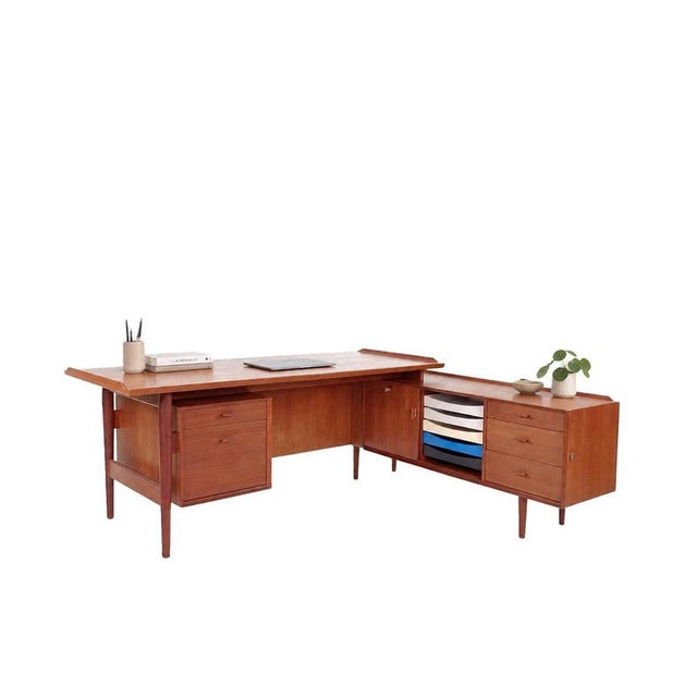 Model 209 Executive Desk by Arne Vodder for Sibast, 1970 For Sale - Image 16 of 16