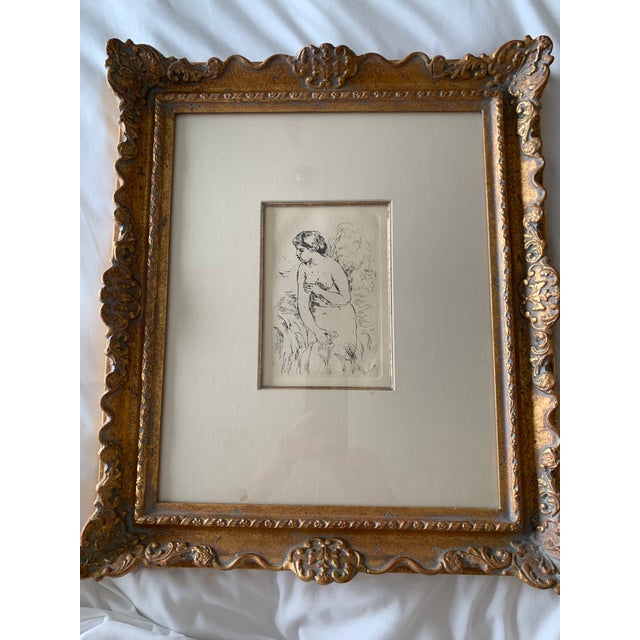 1940s Renoir Etching For Sale - Image 5 of 5
