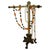 American Three Armed Brass & Bronze Jewelry Stand, Mid 20th Century For Sale In Philadelphia - Image 6 of 12