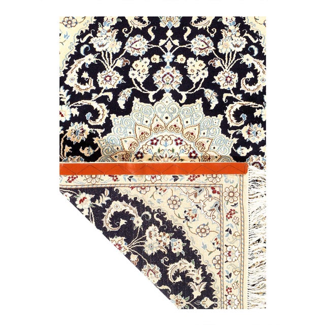 Traditional Pasargad DC Fine Hand Knotted Silk & Wool Rug For Sale - Image 3 of 3