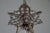 1920s Degue French Art Deco Pendant Chandelier Circa 1930 - Frosted Glass & Nickeled Bronze For Sale - Image 5 of 10