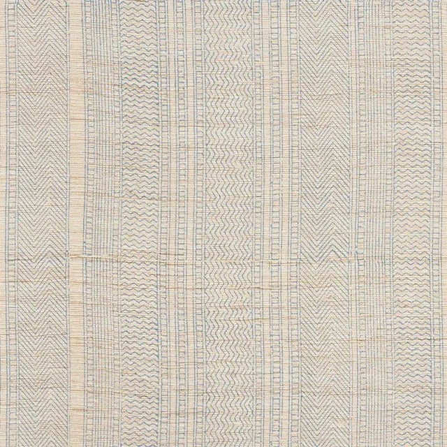 Sample - Schumacher Mohave Fabric in Sky For Sale