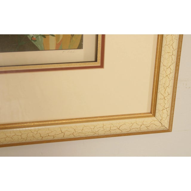 Sculpture Materials Late 20th Century Rain Forest' Mixed Media Collage, Signed 'P. Fitch' For Sale - Image 7 of 13