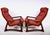 Adrian Pearsall for Craft Assoc. Upholstered Walnut Lounge Chairs, 1960's - A Pair For Sale - Image 12 of 12
