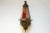 1990s Red & White Moroccan Glass Lantern For Sale - Image 5 of 8