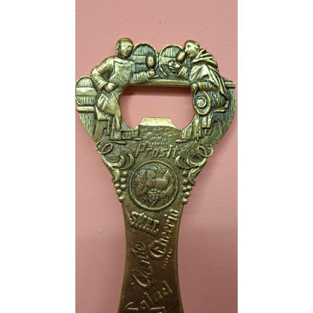 Vintage Bronze Bottle Opener, 1960s For Sale - Image 3 of 6
