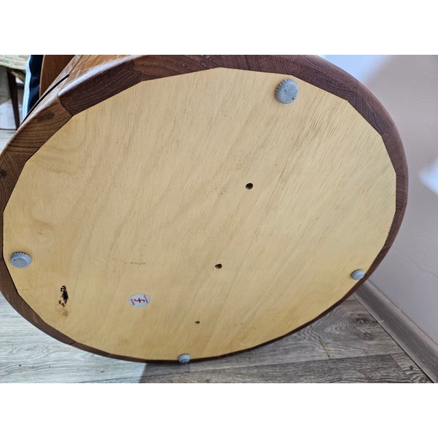 Teak TV Table with Swivel Top from Silkeborg Møbelfabrik, 1960s For Sale - Image 4 of 15