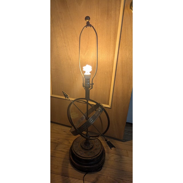 Bronze Bronze Frederick Cooper Zodiac Lamp For Sale - Image 8 of 8