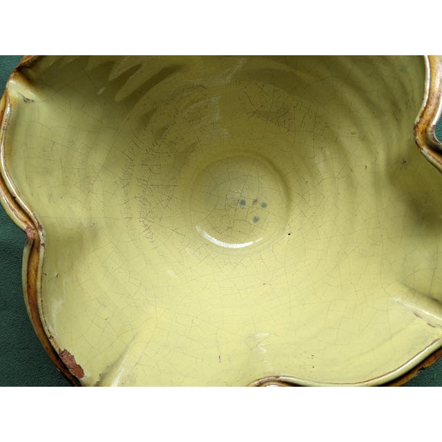 Ceramic Walter Bosse Fluted Bowl, 1930's, Austria For Sale - Image 7 of 7