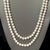 White Akoya Pearl Diamond Double Stranded Necklace 14k Y Gold Certified For Sale - Image 8 of 9