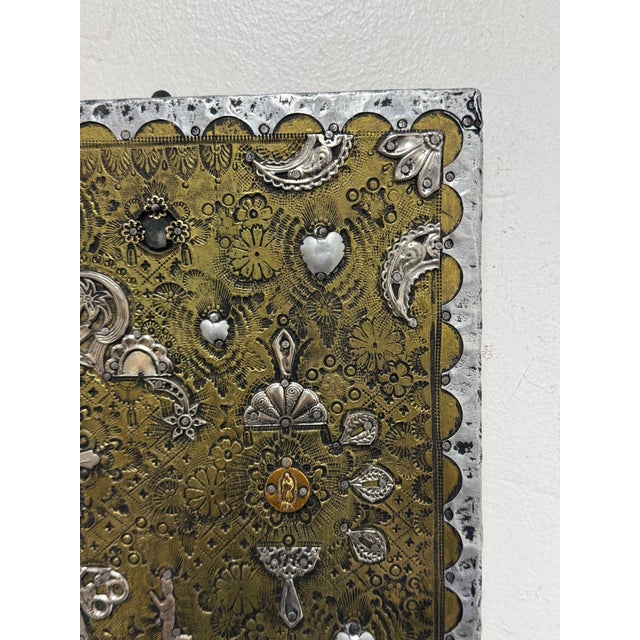 Charming Hispanic Religious Folk Art For Sale - Image 10 of 12