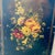 Victorian Black Ebonised Pine Cabinet with Hand‑painted Floral Decoration For Sale - Image 4 of 7