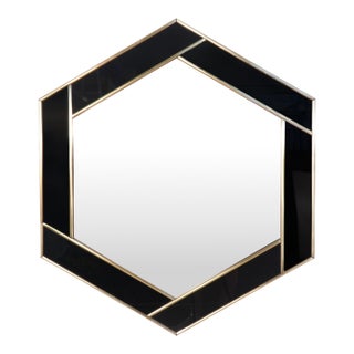 Post Modern Hexagonal Mirror by Windsor Art & Mirror For Sale