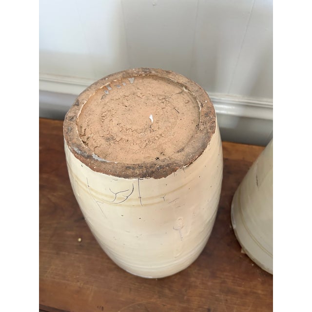 Antique Pair of Stoneware Crocks For Sale - Image 11 of 17