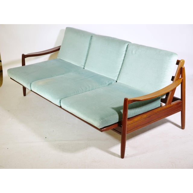Mid-Century Modern Mid-Century Danish Teak Sofa, 1960s For Sale - Image 3 of 15