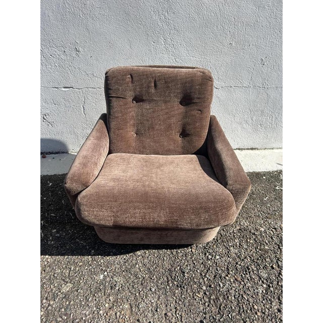 Textile Set of Armchair and Ottoman for Airborne For Sale - Image 7 of 18