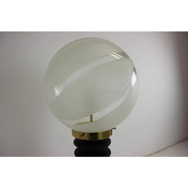 Floor Wood Lamp, Germany, 1970s For Sale - Image 10 of 18