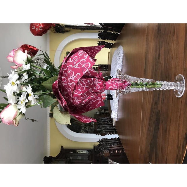 Vintage Crystal Vase, 1970s For Sale - Image 16 of 18