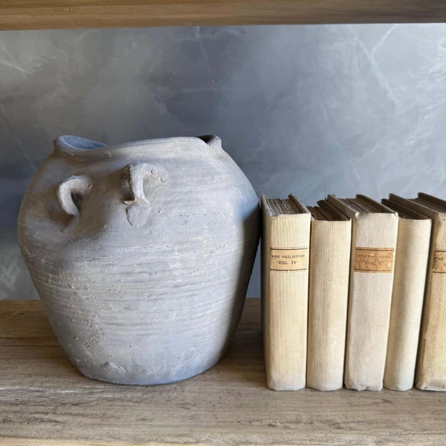 Matte Gray Wabi Sabi Pottery For Sale - Image 4 of 10