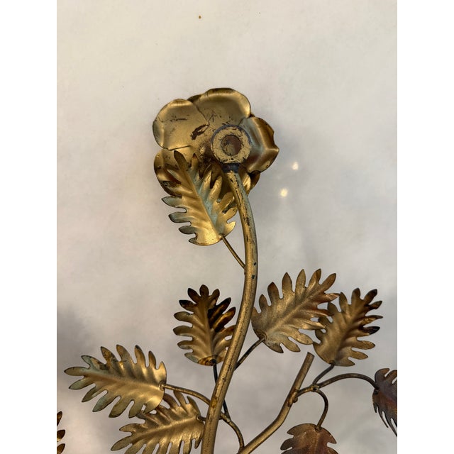 Gilt Wall Candle Sconce For Sale In Cleveland - Image 6 of 6
