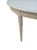 1980s 1980s Hollywood Regency Faux Bamboo Dining Table With One Extra Leaf Yellow White Top For Sale - Image 5 of 8