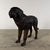 2010s Large Bronze Mastiff (St. Bernard) Dog Sculpture – 48” Guardian Estate Statue For Sale - Image 5 of 10