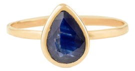 Example of Minimalist Solitaire Rings