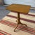 Antique Pennsylvania Spider Leg Candlestand in Mustard Yellow Paint, Circa 1820s A wonderfully characterful and visually...