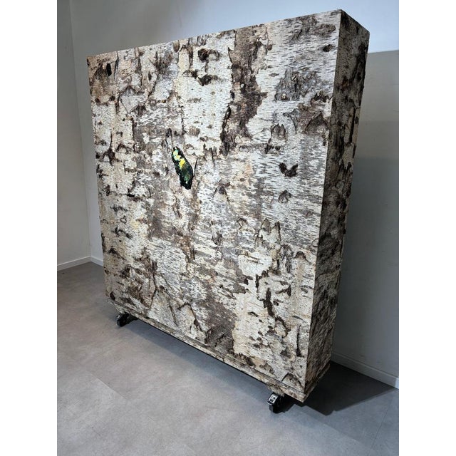 Birch Bark Bookcase by Sophie Gallardo & George Guillaume Cassan For Sale - Image 13 of 18