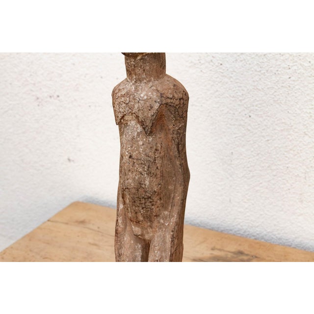 African Slim & Tall Antique Dogon African Figure For Sale - Image 3 of 8