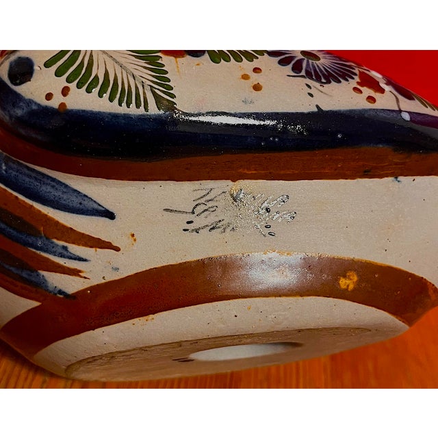 Ceramic Bird by Santana, Tonala, 1980s For Sale - Image 8 of 11