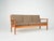 Mid-Century Teak GE-265/3 Wollstoff Sofa by Hans J. Wegner for Getama, 1960s For Sale - Image 14 of 14
