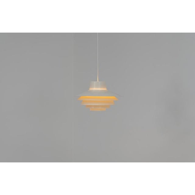 Metal XL Verona Pendant Light by Svend Middelboe For Sale - Image 7 of 10