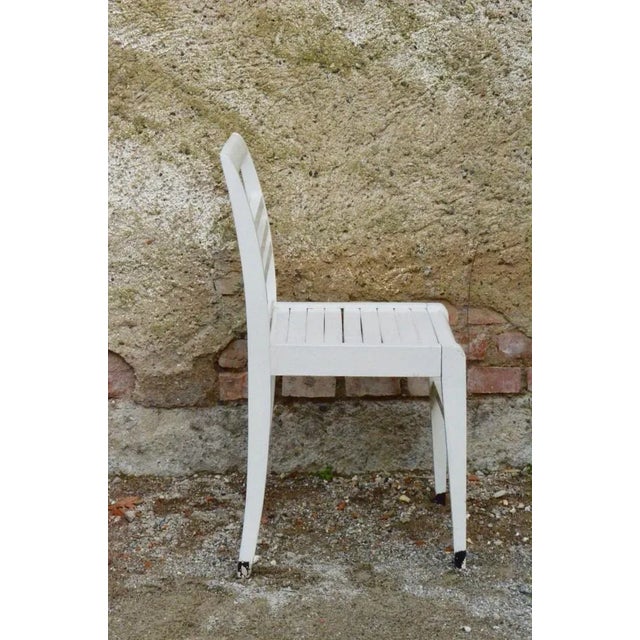 Wood Set of Reconstruction Chairs by René Gabriel, 1950s For Sale - Image 7 of 15