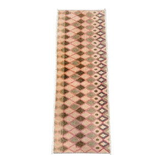 Turkish Vintage Rug 1'6" x 4'1" For Sale